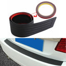 Car Rear Bumper Sill Protector Plate Rubber Cover Guard Pad Moulding Trim 9