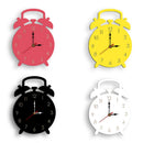 Alarm Clock Mute Shape Wooden Cartoon Wall Clocks Decoration Birtay PresenD4R9