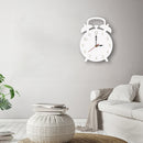 Alarm Clock Mute Shape Wooden Cartoon Wall Clocks Decoration Birtay PresenD4R9