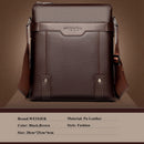 Weixier Men Messenger Bags Pu Leather Shoulder Crossbody Bag Men Handbag Ma