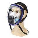 Full Face Gas Mask Silicone Facepiece Respirator Painting Spraying for 3M 6800