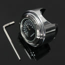 7/8In Waterproof Motorcycle Handlebar Mount Thermometer