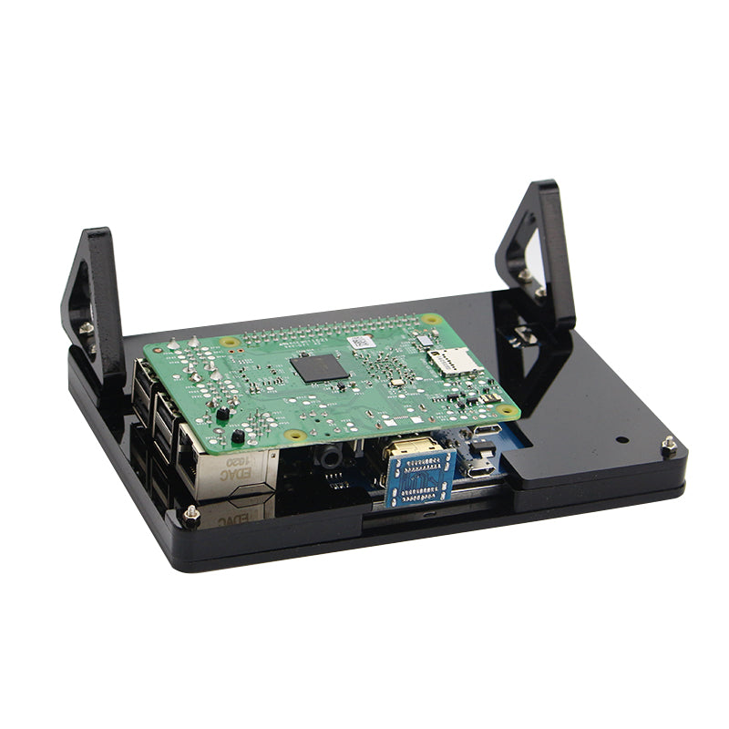 5 Inch LCD Screen Display Acrylic Case Stander Holder For Raspberry Pi 3B+(Plus)