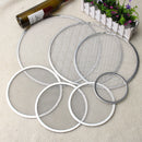 Seamless Rim Aluminium Mesh Pizza Screen Baking Tray Net Bakeware Cooking Tools