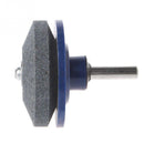2Pcs Grinding Drill Sharpener Lawnmower Faster Rotary Drill Blade Sharpener
