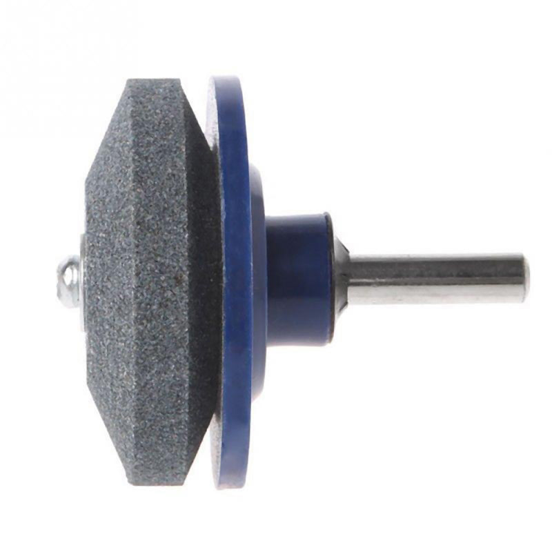 2Pcs Grinding Drill Sharpener Lawnmower Faster Rotary Drill Blade Sharpener