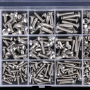 500Pcs Screw And Nut Kits, M5 M3 M4 Steel Various Hexagon Socket Head Bolts