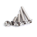 500Pcs Screw And Nut Kits, M5 M3 M4 Steel Various Hexagon Socket Head Bolts