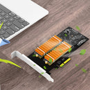 Aluminum M.2 Heatsink Cooler Heat Sink Thermal Conductive Adhesive For Ngff