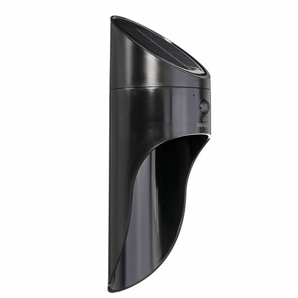 Solar Power 15 LED Microwave Radar Induction Sensor Wall Light Outdoor Garden Security Lamp