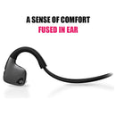 R9 Bone Conduction Bluetooth 5.0 Wireless Stereo Headsets Sports Headphones