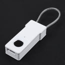 Smart Keyless Fingerprint Padlock Usb Rechargeable Ip65 Waterproof Anti-The O2A8