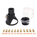 Collet Chuck For Rotary Tool With An A550 Shield And Dedicated Locator Horn