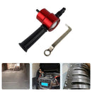 Double Head Nibble Metal Cutting Sheet Nibbler Saw Cutter Drill Attachment V3L1