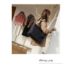 New Women Big Capacity Storage Leather Handbag Shoulder Ladies Purse Messen