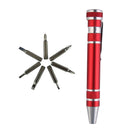8 In 1 Mini Gadgets Repair Tools Pen Style Precision Screwdriver Set Kit Home Improvement