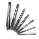7pcs M3-M12 Screw Thread Tap With Adjustable Tap Wrench High Speed Steel Hand Tap Set
