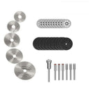 30/32/40/44Pcs Mini Circular Saw Blade Set Resin Wheels Diamond Cutting Discs Rotary Tool Accessories for Dremel Wood Plastic
