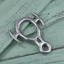 8 Shape Descender Outdoor Rock Climbing Carabiners Abseiling Downhill Ring