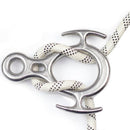 8 Shape Descender Outdoor Rock Climbing Carabiners Abseiling Downhill Ring
