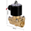 Dn20 220V Electric Solenoid Pneumatic Valve For Water Oil Nc No The Electro