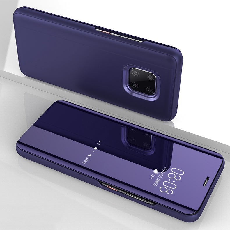 Bakeey Plating Mirror Window Shockproof Flip Full Cover Protective Case for Huawei Mate 20 Pro