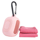 Outdoor Portable Silicone -Drying Cold Sense Sports Towel Soft And LighE5Z3