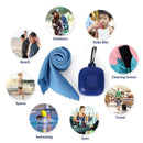 Outdoor Portable Silicone -Drying Cold Sense Sports Towel Soft And LighE5Z3