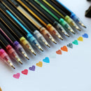 36 Colors Gel Pen Set Adult Coloring Book Ink Pens Drawing Painting Art School Supplies
