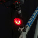 Bicycle Rear Light Waterproof Led Usb Charging Cycling Taillight Mountain B