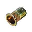 Suleve MXZN5 175Pcs Mixed Zinc Plated Threaded Rivnuts Blindnuts Nutserts M3-M10 Insert Rivet Nut Assortment Kit