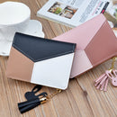 New Big Capacity Wallet Short Women Wallets Zipper Purse Patchwork Fashion