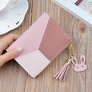 New Big Capacity Wallet Short Women Wallets Zipper Purse Patchwork Fashion