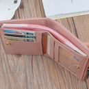 New Big Capacity Wallet Short Women Wallets Zipper Purse Patchwork Fashion