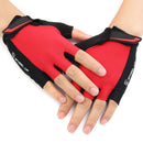 Universial Motorcycle Riding Half Fingers Fingerless Gloves Size XL