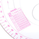 52cm Plastic Clothing Measuring Ruler Curve Ruler Metric Sewing Ruler For Dressmaking Tailor