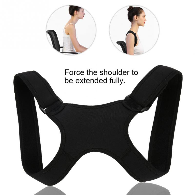 Spine Posture Corrector Protection Back Shoulder Posture Correction Band Hu U8E6