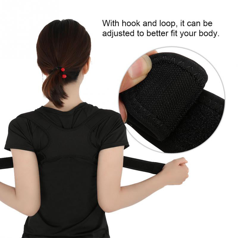 Spine Posture Corrector Protection Back Shoulder Posture Correction Band Hu U8E6