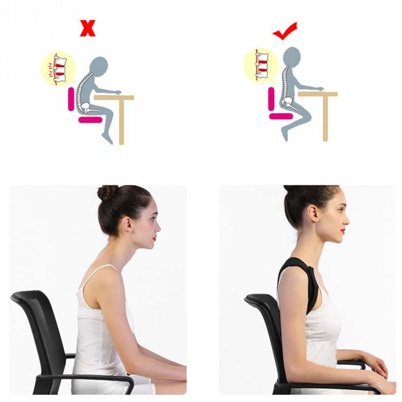 Spine Posture Corrector Protection Back Shoulder Posture Correction Band Hu U8E6