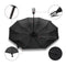 Automatic Umbrella 1-2 People Portable Windproof Umbrella Camping Three Folding Sunshade