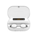 Mini Portable Wireless bluetooth 5.0 Earphone LED Display Stereo 4000mAh Power Bank Earbuds Bilateral Call Headphone