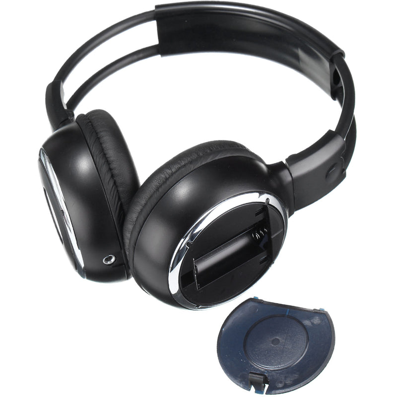 IR2008 Wireless bluetooth Rear Car DVD Player Infrared Stereo Foldable Headphone 2CH for Phone Cars