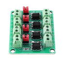 817 Optocoupler 4 Channel Voltage Isolation Board Voltage Control Switching Module Optical Isolation Module