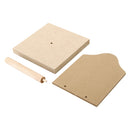 Toilet Loo Wooden Roll Paper Holder Bathroom Wall Mounted Roll Storage Rack Tissue Box