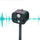 Solar Ultrasonic Repeller bird Outdoor Solar Ultrasonic Pest Animal Repeller PIR Repellent Garden Cat Dog Bird