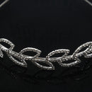 Glinting Zircon In Clear Hair Tiaras Simple Bridal Headpieces Sweet Wedding