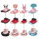 4 Tiers Cute Kids Shoe Racks Stand Space Saving Removable Organizer Shelf Holder