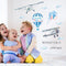 Miico HM71008 Children's Bedroom Wall Sticker Decorative Stickers DIY Stickers