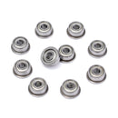10pcs F693ZZ 3mmx8mmx4mm Double Shielded Flanged Ball Bearings