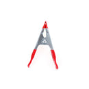 10Pcs 2Inch Mini Metal Heavy Duty Spring Clamps Crocodile Clip Red Plastic